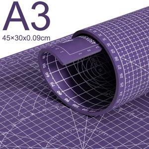 A3 A4 A5 공예용 커팅 패드 PVC 커팅 매트 가죽 재봉 패치워크 조각 DIY 작업대 도구용 절단 방지 테이블 보드