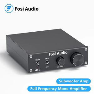 Fosi Audio M03 파워 서브우퍼 앰프 200W 모노 오디오 앰프 디지털 Hifi 홈 앰프
