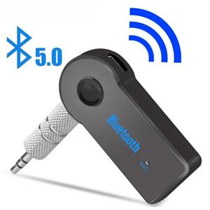 3.5mm 잭 무선 블루투스 트랜시버 어댑터 자동차 블루투스 5.0 수신기 자동차 키트 음악 오디오 Aux A2dp 이어폰 수신기