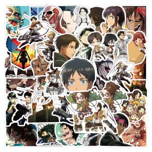 타이탄 스티커에 50Pcs 공격 DIY 스티커 Scrapbooking 전화 수하물 스케이트 보드 방수 데칼