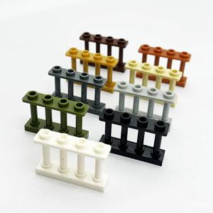 목장 울타리 포함 농장 및 정원 빌딩 블록 세트, MOC DIY 동물 장면 플레이 세트, 15332 호환 가능, 1x4 도트, 20 개