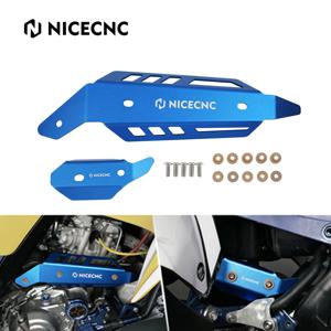 NICECNC 야마하 랩터 700 미드 파이프 히트 실드 가드 프로텍터 커버 (야마하 랩터 700R 2015-2026 ATV 액세서리)