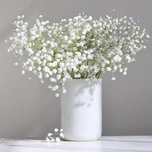 인공 플라스틱 안개꽃 야외 정원 파티 마당 홈 화병 테이블 웨딩 신부 부케 DIY 선물 액세서리
