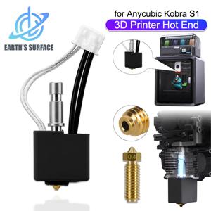 Anycubic Kobra S1 S1C 핫엔드 키트 Kobra S1 콤보 히팅 블록 황동 경화강 노즐 0.2/0.4/0.6/0.8mm 3D 프린터 부품