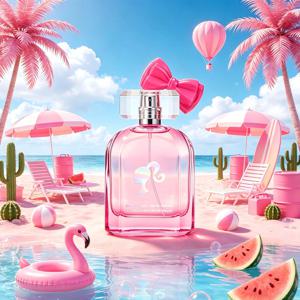 MINISO & BARBIE 여성 향수 오리지널 플로럴 프루티 디자이너 향수 여성용 스프레이 50/75ML 소녀 선물 어린이 선물