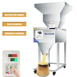 자동 계량 랙 머신 50-5000g/20-3000g 과립 분말 포장 충전 기계 (비즈니스 및 산업용)