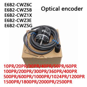 E6B2CWZ6C 1000P/R 광학 로터리 엔코더 E6B2-CWZ6C E6B2-CWZ5B E6B2-CWZ1X E6B2-CWZ3E E6B2-CWZ5G 10P/R~2500P/R 5-24V NPN PNP