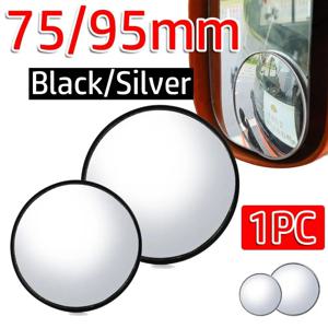 75/90mm 트럭 버스 원형 사각지대 거울 HD 볼록 광각 후방 거울 사각지대 보조 거울 자동차 액세서리