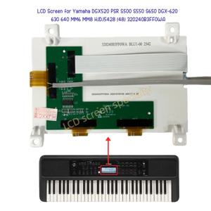 야마하 DGX520 PSR S500 S550 S650 DGX-620 630 640 MM6 MM8 HJDJ5428 (48) 320240B3FF0WA용 LCD 스크린