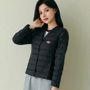 일본산 가볍고 휴대하기 쉬운 솔리드 지퍼 후드 다운 여성 패션 슬림 자켓 아우터웨어 여성 가을 및 겨울용 따뜻한