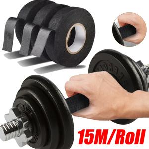 15M 탄력 붕대 자가 접착 미끄럼 방지 슬리브 바벨용 스트랩 마모 방지 보호 도로 자전거 핸들바 테이프