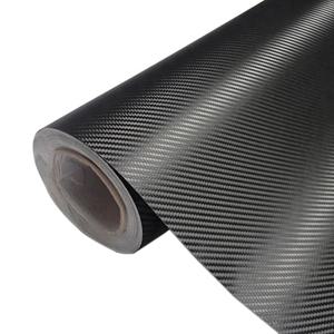 50cmx200cm 3D 탄소 섬유 비닐 자동차 랩 시트 롤 필름 자동차 스티커 및 데칼 오토바이 자동차 스타일링 액세서리 자동차