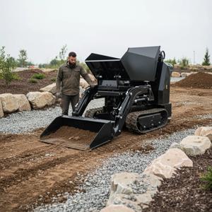 맞춤형 크롤러 미니 덤퍼, 1000kg 유로 5 EPA, 건설용 빠른 배송, 고품질, 덤프 트럭