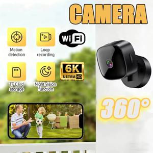 Xiaomi 6K HD 미니 카메라 와이파이 카메라 무선 보안 보호 원격 모니터 캠코더 비디오 감시 홈 스마트 카메라