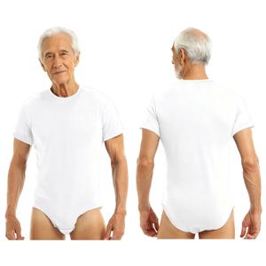 남녀노소 요실금 보디슈트 알츠하이머 침대에 누워있는 장애인 환자 특수 필요 어댑티브 의류 라운지웨어
