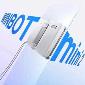 에코백스 스마트 창문 청소 로봇 WINBOT MINI2 윈도우 클리닝 로봇 8000Pa 유리 진공 청소기 100-240V