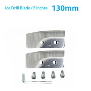 얼음 드릴 블레이드 (지름 5/6/7/8인치, 길이 130mm, 150mm, 180mm, 210mm) - 고경도 망간강 소재