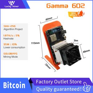 럭키마이너 감마 602 비트코인 채굴기 1.7~1.8TH/s SHA256 ASIC 암호화폐 채굴기 초저전력 30W 무소음 가정용 채굴기 2026년 신모델