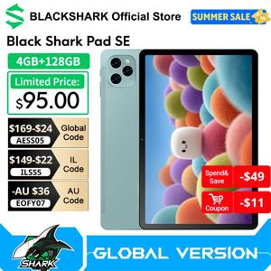 블랙 샤크 패드 SE 4G LTE/WiFi 10.1인치 HD 60Hz 디스플레이 미디어텍 Helio G85 |   6600mAh/10w 고속 충전 8MP+5MP 카메라 글로벌 버전