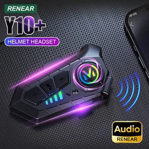 3D 오토바이 헬멧 헤드셋 LED 이어폰 블루투스 5.3 스테레오 방수 안드로이드 Ios 스마트 i 폰 범용 헤드셋