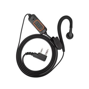 K-헤드 범용 헤드셋 마이크 워키 토키 이어폰 BaoFeng UV-5R UV-5RH UV-21 PRO Quansheng UV-K6 용 소프트 액세서리