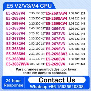 인텔 제온 E5 2680 V4 중고 E5 2695 V4 E5 2696 V4 E5 2696 V3 E5 2697A V4 E5 2699V4 LGA2011-3 LGA2011 CPU
