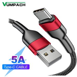 Vumpach 고속 usb c 유형 c 케이블 고속 충전 데이터 코드 충전기 usb 케이블 c 삼성 s21 s20 A51 Xiaomi mi 10 redmi note 9s 8