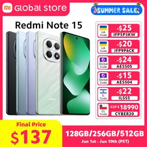 샤오미 레드미 노트 17 4G 스마트폰 글로벌 버전 50MP 카메라 스냅드래곤 ®   6s 4G 2세대 CPU 6.99인치 FHD+ AMOLED 디스플레이 7700mAh 45W