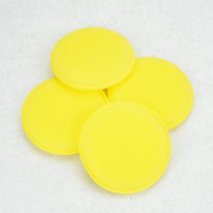 10-20Pcs 자동차 왁싱 폴리쉬 왁스 폼 스폰지 애플리케이터 패드 10CM 노란색 청소 스폰지 클린 와셔 세척 도구 자동차 청소
