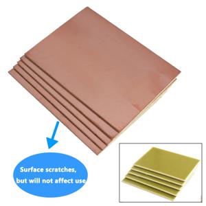 5PCS 10PCS FR4 PCB 10x15cm 5x7cm 단면 구리 클래드 플레이트 DIY PCB 키트 아두이노용 라미네이트 회로 기판