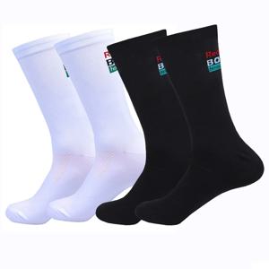 새로운 UAE 사이클링 양말 rTeam Bike Nurse Compression Road Bike Running Mtb 무릎 높이 흰색 스포츠 러닝 축구 양말