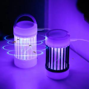 전기 충격 모기 킬러 램프 UV 라이트 USB 모기 퇴치기 침실 야외 캠핑용 나방 벌 파리 퇴치