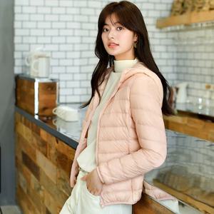 15가지 색상 여성용 초경량 패딩 재킷 2025년 신상 한국 패션 후드 숏 여성 방풍 통기성 다운 코트