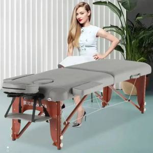 마사지 휴대용 스트레처 전문가용 스트레처 럭셔리 편안한 스파 침대 접이식 테이블 미용 침대 및 가구