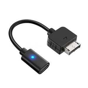 1000 컨트롤러 충전 어댑터용 USB C 케이블 PS Vita 1000 콘솔 전원 와이어용 C형 LED 변환 코드