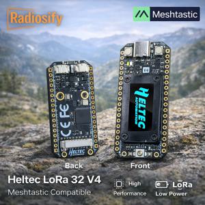 Heltec V4 LoRa 32 ESP32-S3 SX1262 28dBm 고출력 Meshtastic 메쉬코어 노드 868MHz 915MHz OLED 디스플레이 태양광 인터페이스