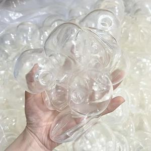 10개 DIY 빈 볼 스킨 수제 볼 DIY 수제 감압 슬로우 리바운드 장난감 스트레스 해소 장난감 성인용