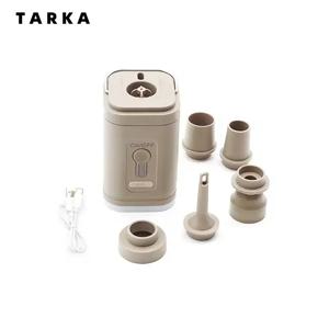TARKA 캠핑 휴대용 전기 공기 펌프 무선 공기 압축기 팽창기 수축기 펌프 에어 쿠션 침대 보트 수영 반지