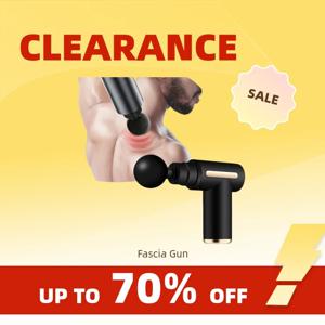Clearance_다기능 근막총 마사지기 휴대용 근육 마사지 이완 전동 진동 근막총_Contin