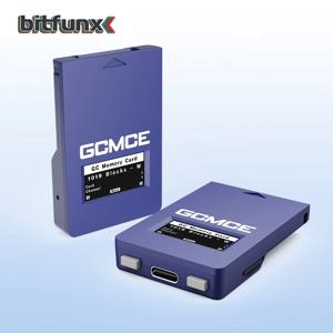 비트펀스 GCMCE 플리퍼MCE 메모리 카드 리더 어댑터 NGC 게임큐브 Wii (RVL-001) 게임 콘솔용 저장 데이터 저장