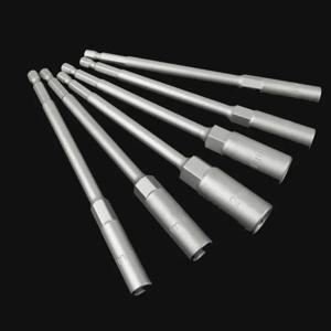 전동 드릴 소켓 헤드 볼트 너트 드라이버 비트 임팩트 드릴 비트 어댑터 렌치 연장 바 150mm 8-14mm 가정용 수리 도구
