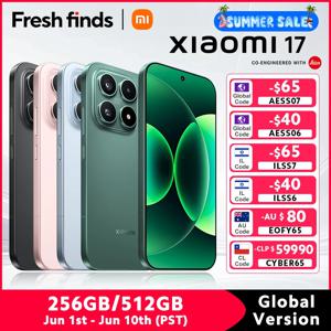 【월드 프리미어】 글로벌 버전 샤오미 17 스마트폰 5G 6.3인치 OLED 디스플레이 스냅드래곤 ®   8 엘리트 5세대 라이카 카메라 6330mAh 100W