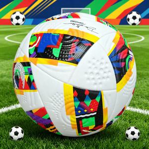 축구공 프로 야외 스포츠 경기용 공 고품질 PU 소재 훈련용 심리스 축구공 표준 사이즈 5 사이즈 4