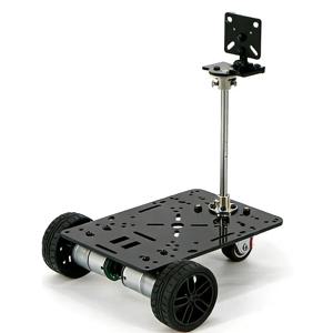 3WD 4WD 카메라 브래킷, 캐스터 휠, 엔코더 모터가 장착된 로봇 자동차 차대, 아두이노 라즈베리 파이 프로그래밍 가능 로봇 DIY 키트