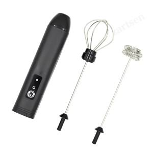 커피 거품기/우유 거품기+계란 거품기 미니 푸드 블렌더 USB 충전식 휴대용 에스프레소 도구