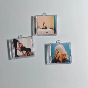 크래프츠맨 걸 머천다이즈 미니 앨범 뮤직 키체인, CD 펜던트 & 고급 아크릴 지지대 액세서리 (NFC 기능 포함)