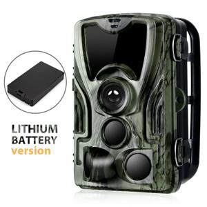 1080P 나이트 비전 트레일 헌팅 카메라 20MP HC801A-LI(5000mAh 리튬 배터리 포함) 야생 사진 트랩