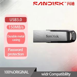 샌디스크 CZ73 USB 3.0 펜드라이브 128GB USB 플래시 드라이브 16GB 32GB 64GB 메탈 펜 드라이브 512GB USB3.0 스틱 256GB 150MB/s 키 메모리 S