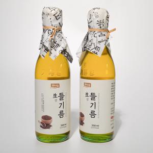 농가식품 저온압착 생들기름 350ml