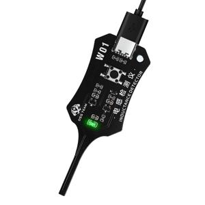 W01 V2.0 인덕턴스 테스터 감지기 도구 수리 전자기 유도 PCB 마더보드 수리 도구용 빠른 결함 감지